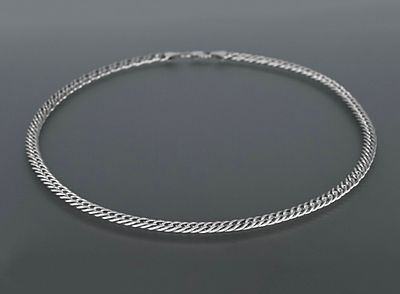 Цепочка двойной ромб серебро 925 проба Россия
Цепочка из серебра 925 пробы, плетение двойной 