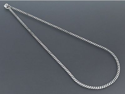 Цепочка панцирная серебро 925 проба чернь Италия. Цепочка панцирного плетения из серебра 925 