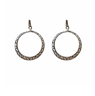 Stephan Webster - Серебряные серьги с эмалью 2 в 1. Stephan Webster . Кольца можно снять и 