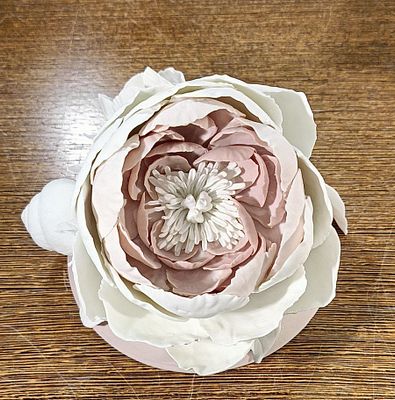 Надежда Полетаева. 
Композиция &laquo;Прекрасная Роза&raquo; 2025. . Коллекционный экземпляр! Ручная работа. 