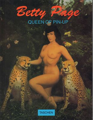 (18+) Betty Page. Queen of Pin-Up Germany, Taschen, 1993 - 80с., илл. 30х20см. Мягкая обложка 