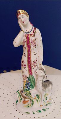 Матвеева О.
Аленушка. 2019. Авторская скульптура. ИФЗ. Фарфор. Ручная отливка, ручная роспись. 