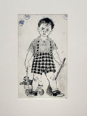 Лебедев Владимир Васильевич (1891-1967) Иллюстрация к стихотворению "Великан" к сборнику С.Я. 