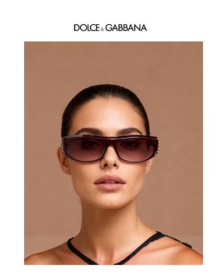 Очки DOLCE&GABBANA отличаются современной обтекаемой формой &laquo;кошачий глаз&raquo; с градиентными 