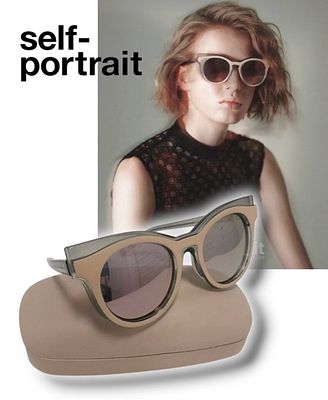 Очки из коллекции SELF - PORTRAIT x Le Specs, модель Edition Three и отличается двухслойной 