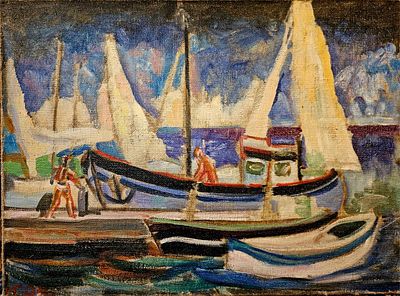 Иванов Игорь Васильевич (1934–2017). 
Пейзаж. 2004. 
Холст, масло. 46х61 см. Иванов Игорь 