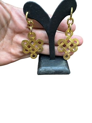 14K gold earring H. Stern model (Stern style, not produced by H. Stern), majestic and 