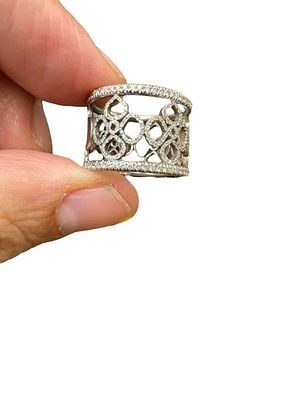 Padani ring from the Violetto series, 18K white gold, set with diamonds, signed Padani, 2.32CT 