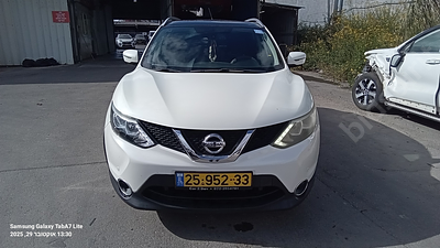 ניסאן קשקאי מודל 2015. 137,916 ק"מ, יד נוכחית: רביעית, בעלות נוכחית: פרטי. מחיר מחירון: ₪41,280