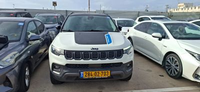 ג'יפ קומפס החדש PHEV היברידי מודל 2023. 75,226 ק"מ, יד נוכחית: שנייה, בעלות נוכחית: פרטי