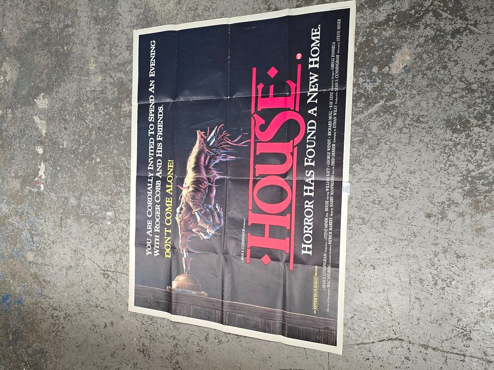 Lot 190: HOUSE HORROR HAS FOUND A NEW HOME MOVIE...