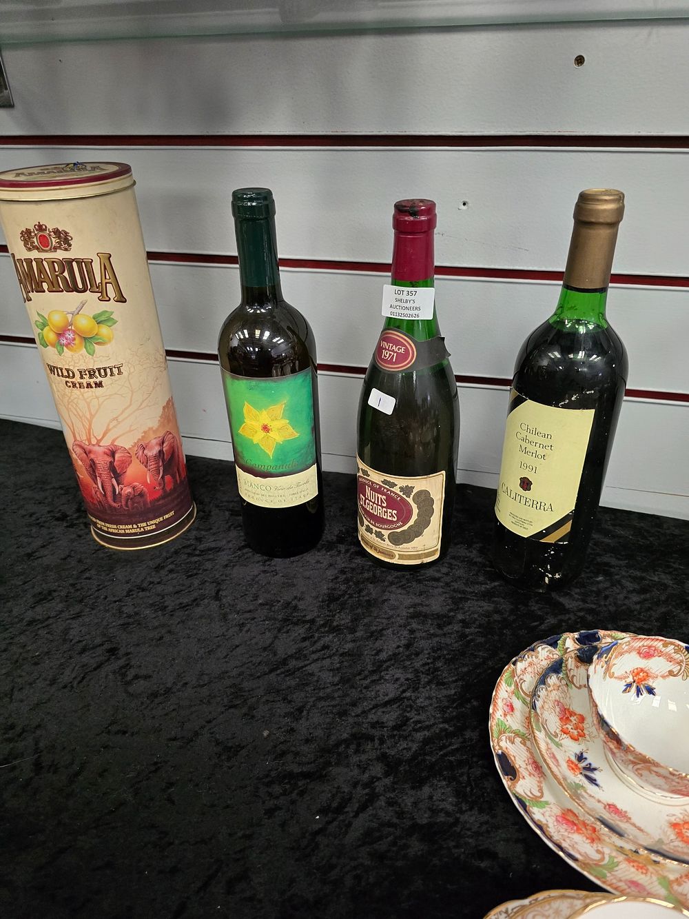 Lot 357: 3 X BOTTLE OF RED WINE WITH FRUIT...