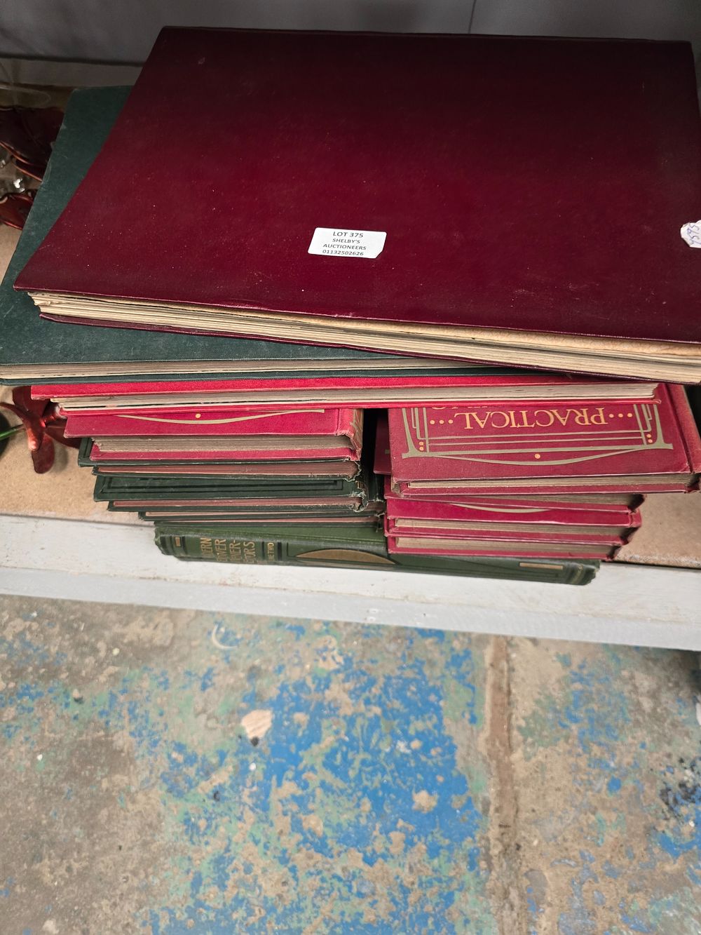 Lot 375: SELECTION OF VINTAGE MINING BOOKS ETC