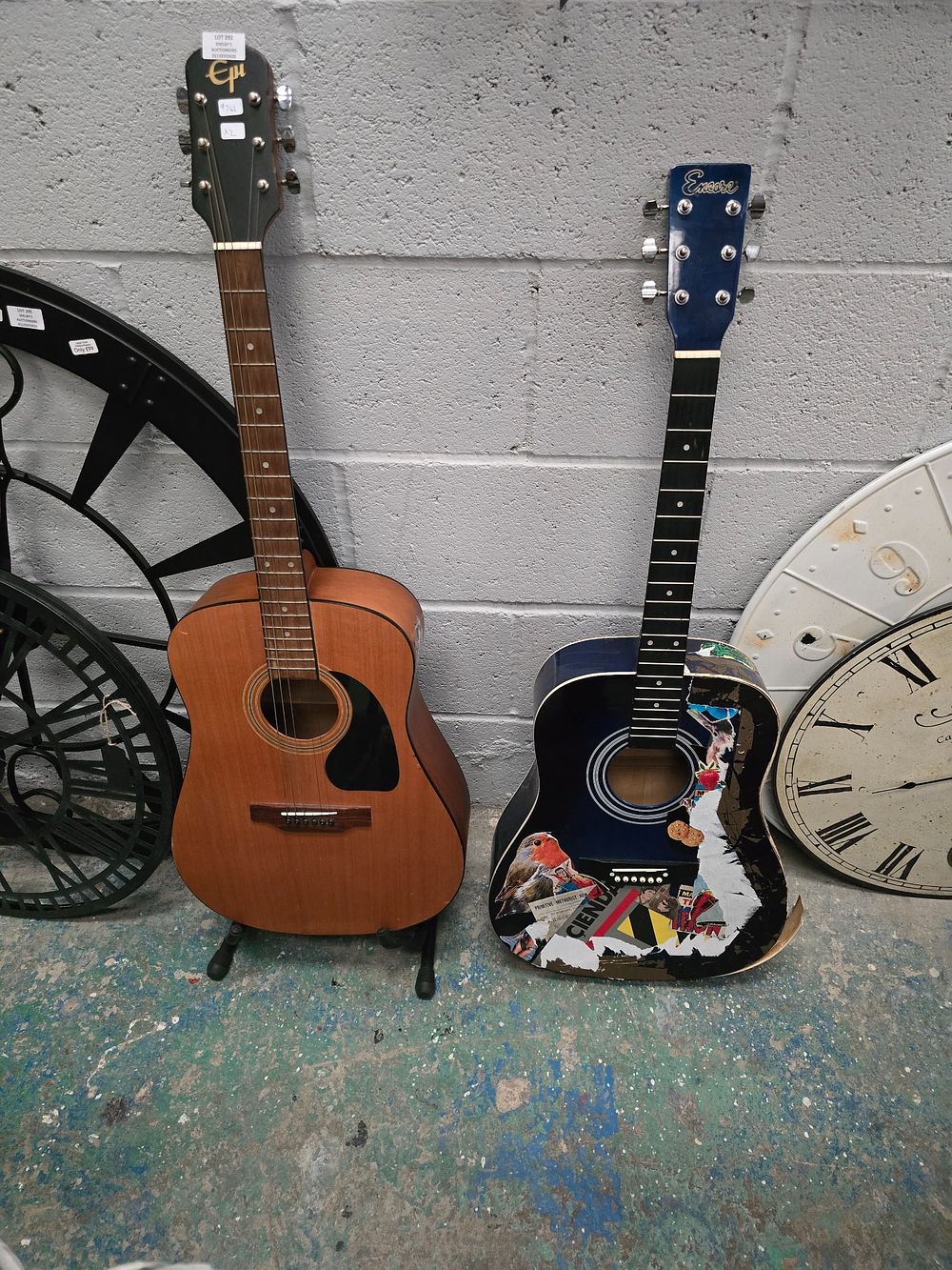 Lot 292: 1 X EPI ED 100 ACCOUSTIC GUITAR WITH...