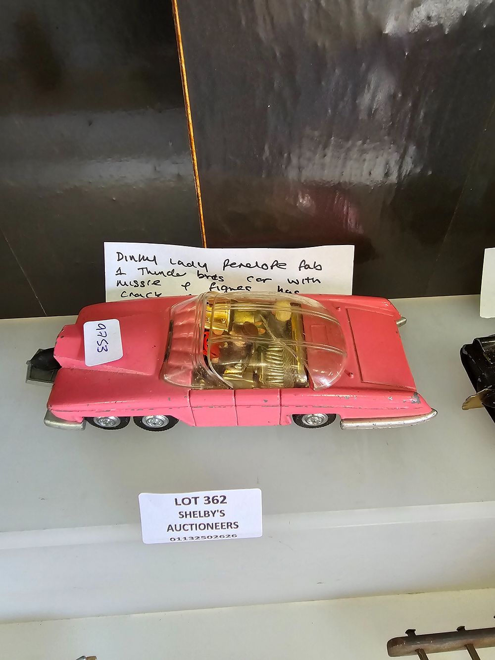 Lot 362: DINKY LADY PENELOPE FAB 1 THUNDER BIRD CARD...