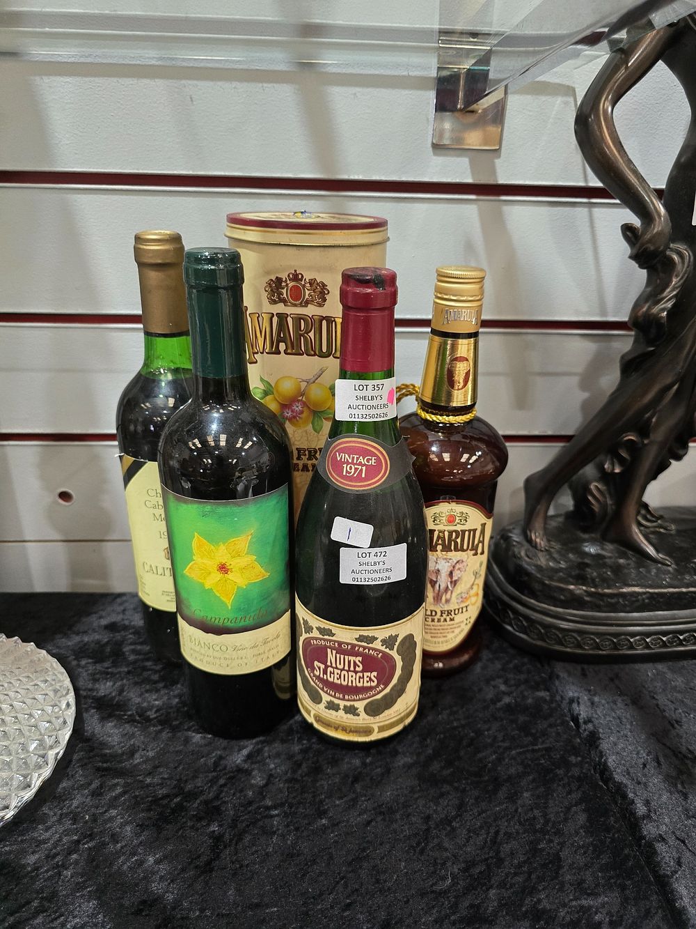 Lot 472: SELECTION OF VARIOUS ALCOHOL WILD CREAM ITALIAN WINE...