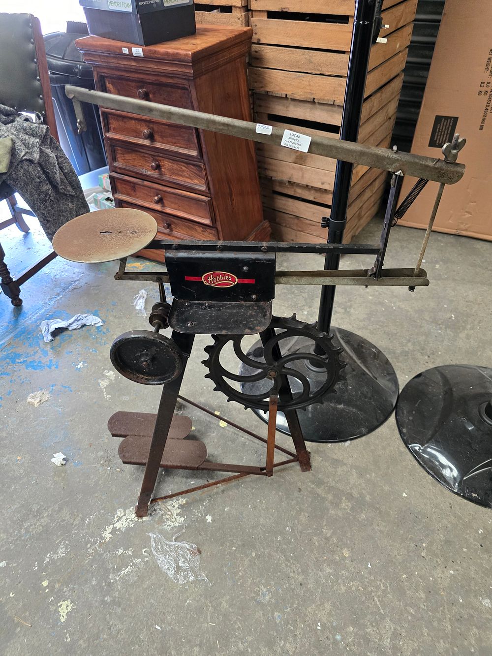 Lot 43: 1 X VINTAGE HOBBIES THE GEM FRET SAW