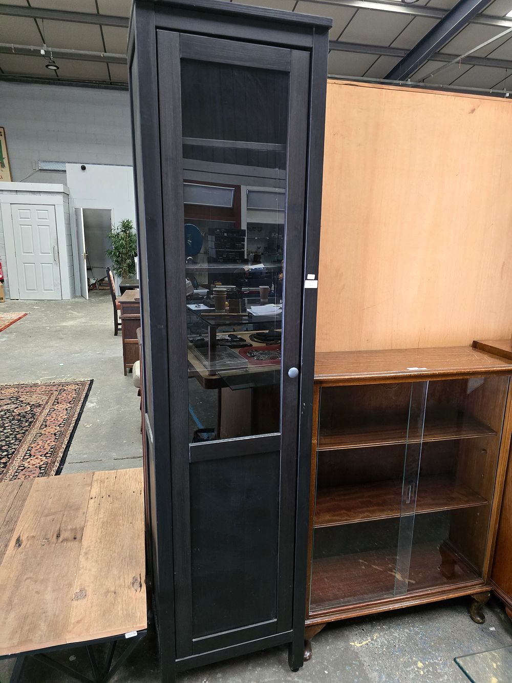 Lot 79: 1 X IKEA SLIMLINE STORAGE CABINET