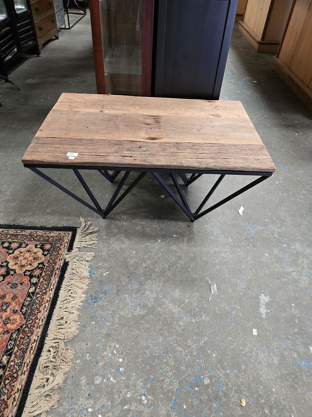 Lot 80: 1 X NEW RECLAIMED TIMBER COFFEE TABLE RRP...