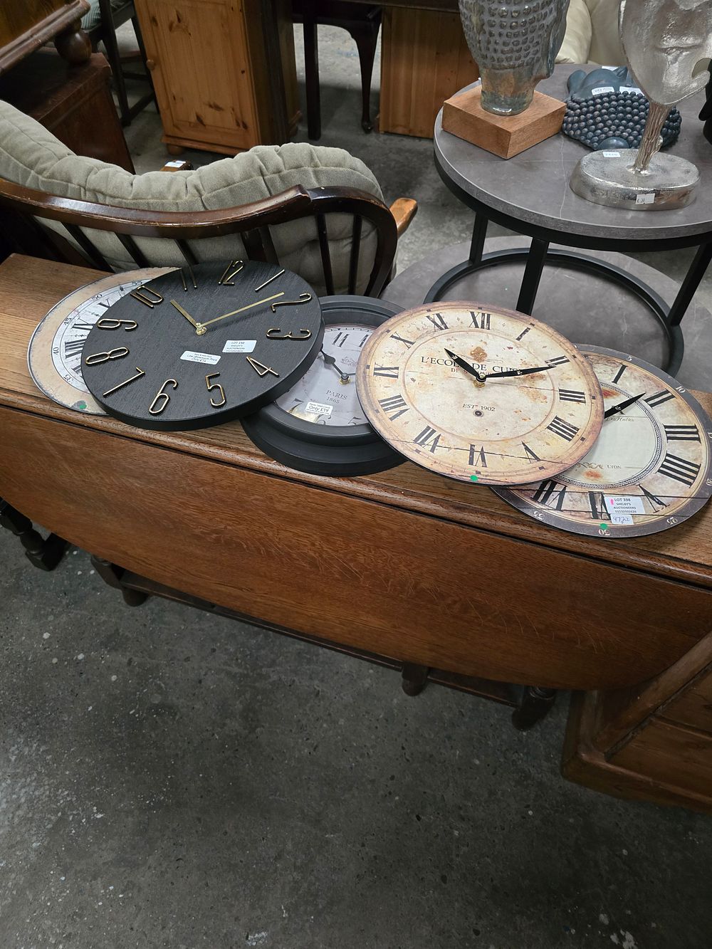 Lot 150: 5 X VARIOUS NEWWALL CLOCKS