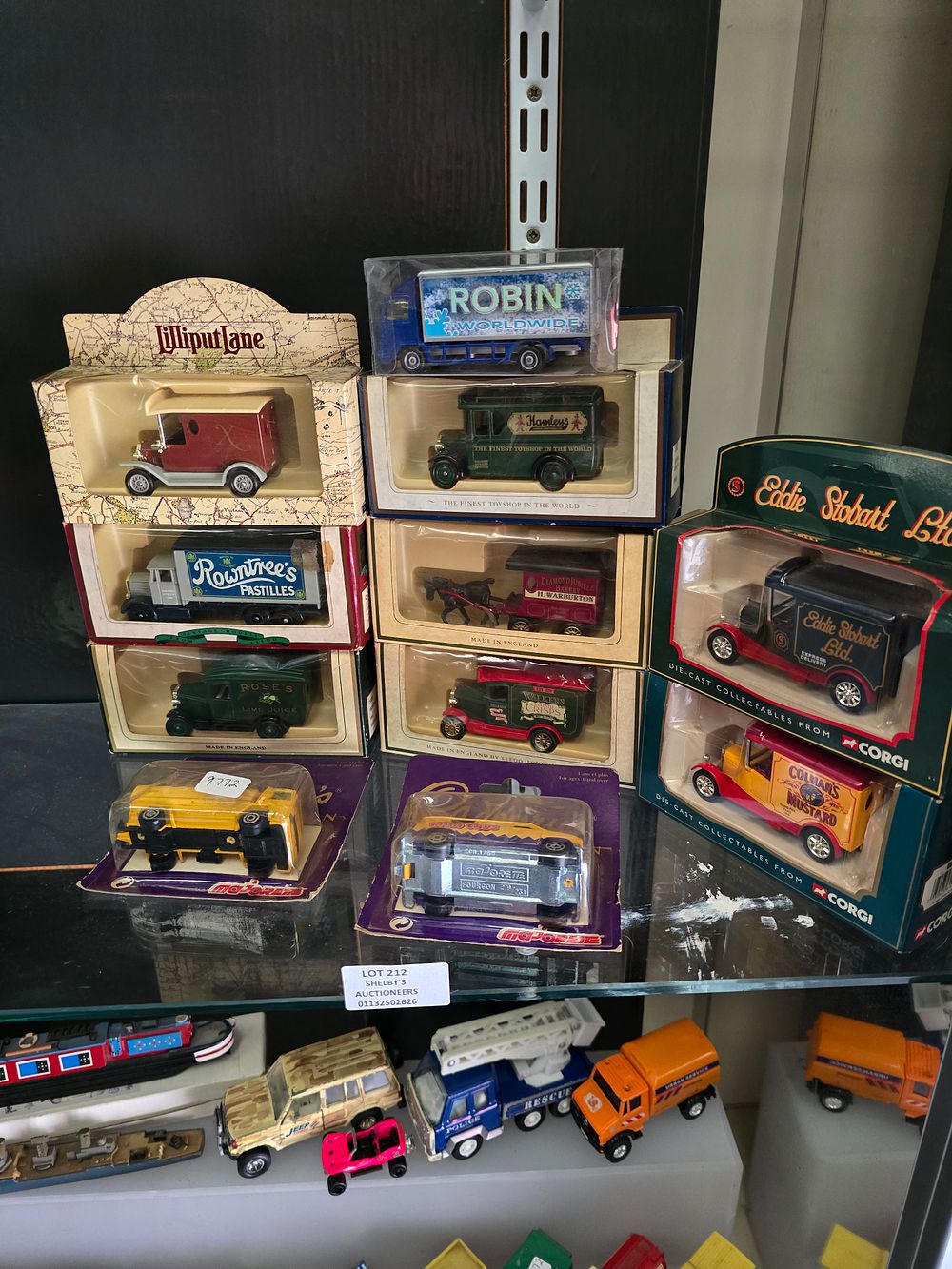 Lot 212: 12 X VARIOUS YESTERYEAR VAN MODELS