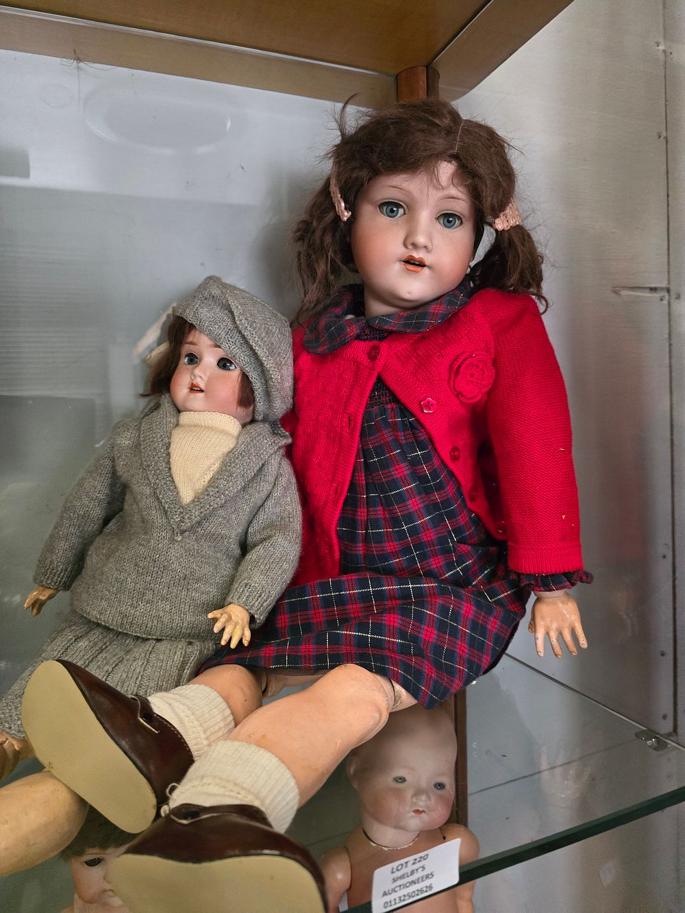 Lot 220: 1 X SHONEAU AND HOFFMEISTER GERMAN DOLL 1909...