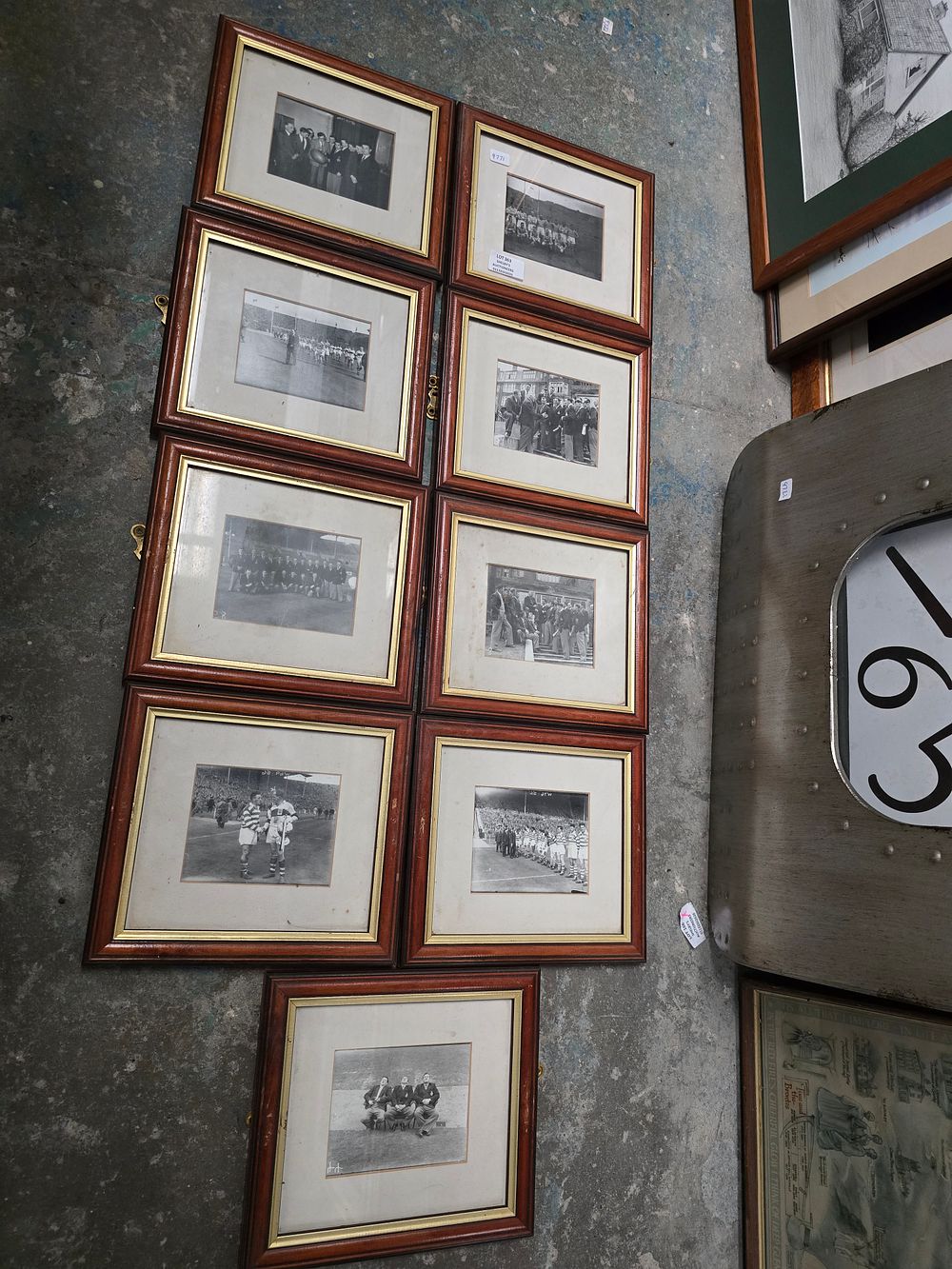 Lot 363: SELECTION OF OLD CRICKET PHOTOS ETC