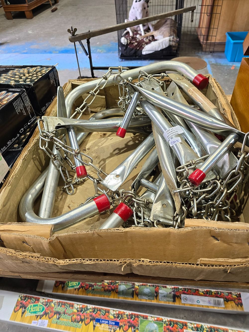 Lot 11: 1 X METAL 2 FLOOR FIRE ESCAPE LADDER