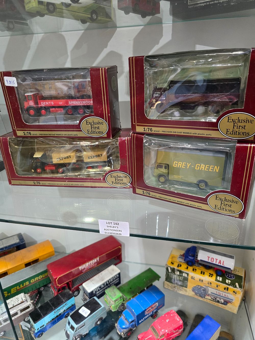 Lot 142: 4 X BOXED EXCLUSIVE FIRST EDITION LORRY AND...