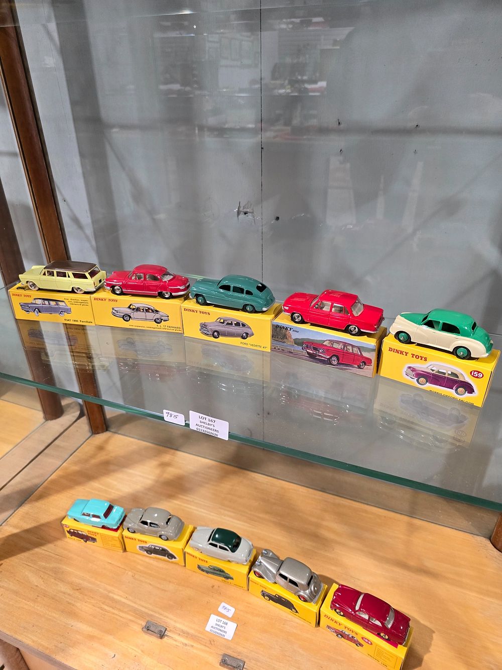 Lot 167: 5 X VARIOUS DINKY MATELL BOXED CARS