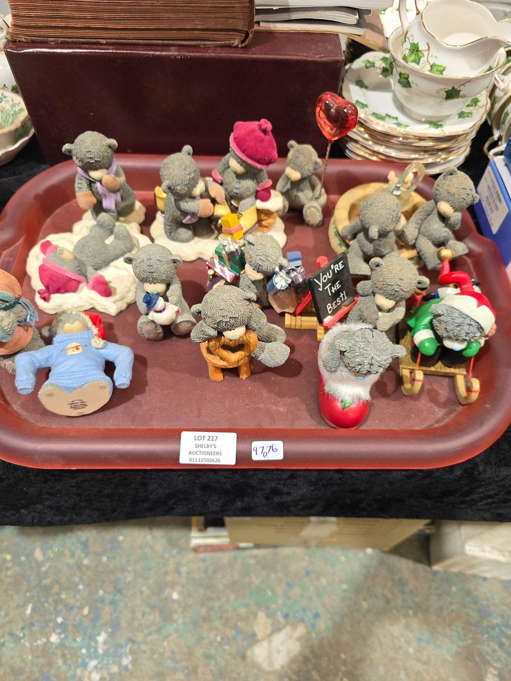 Lot 217: SELECTION OF ME TO YOU BEAR FIGURINES