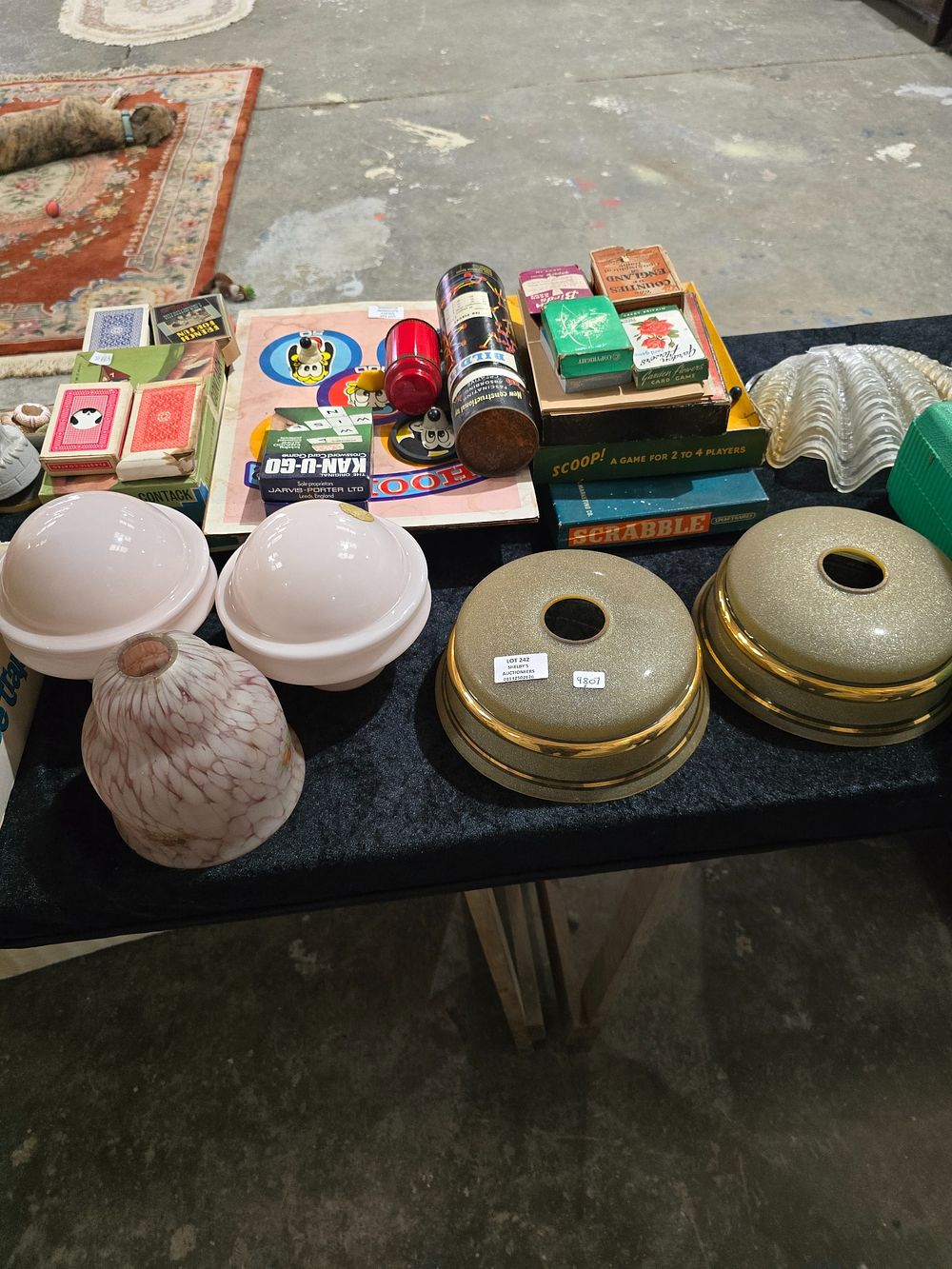 Lot 242: 5 X VARIOUS 1960S LIGHT SHADES