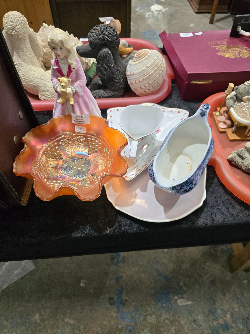 Lot 249: 1 X ROYAL DOULTON FIGURINE FAITH HAS BEEN...