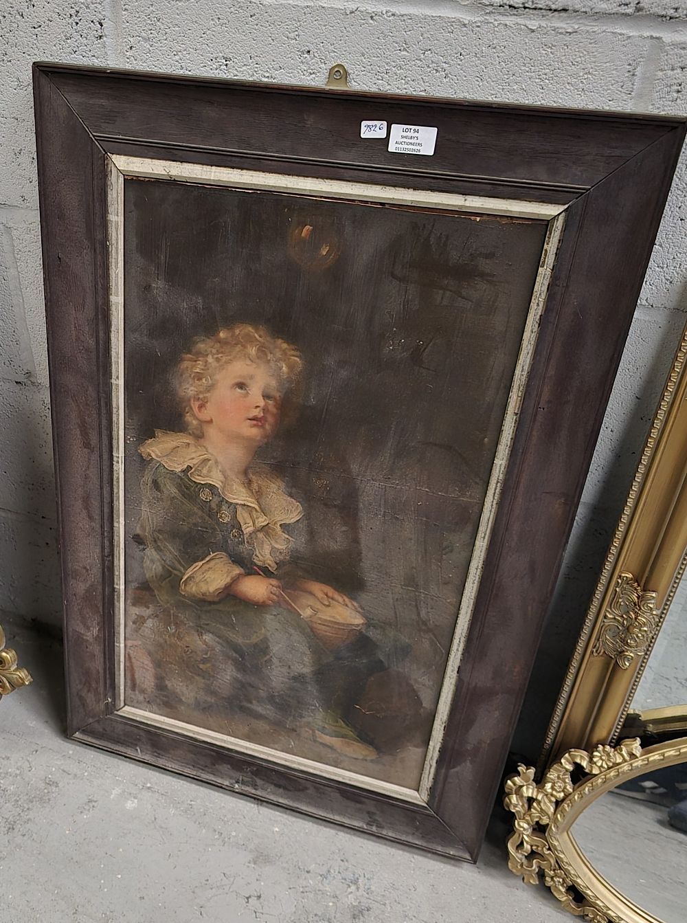 Lot 94: 1X PAIRS PRITED ON WOOD PEARS ADVERTISEMENT