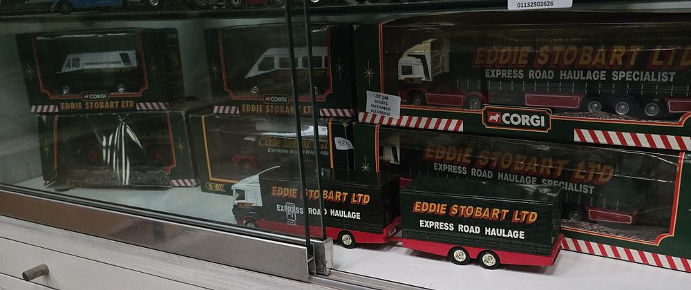 Lot 148: 6 X BOXED EDDIE STOBART VEHICLES WITH 1...