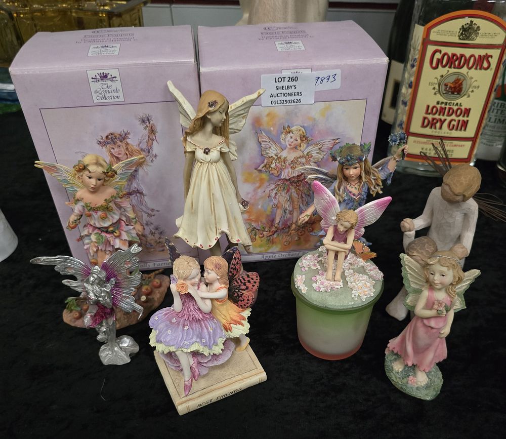 Lot 260: 7 X VARIOUS BOXED FAIRYS