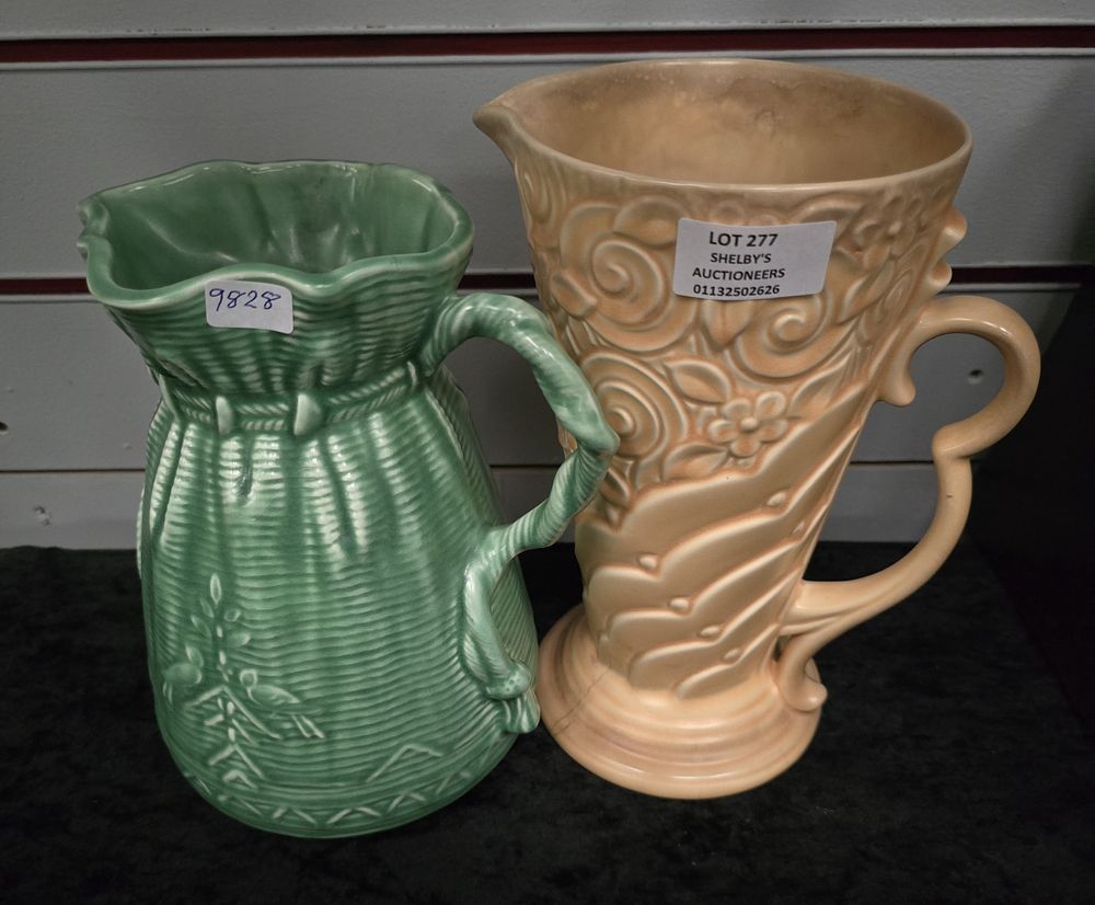 Lot 277: 2 X SYLVAC DECO WATER JUGS