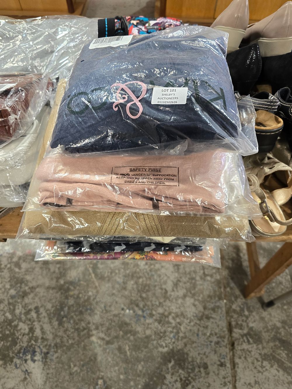 Lot 101: SELECTION OF NEW LADIES CLOTHING ITEMS IN PACKAGING...