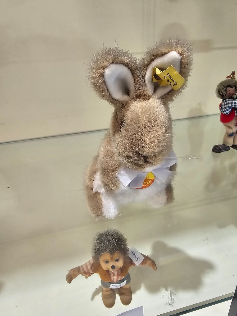 Lot 148: 1 X STEIFF MANNI SMALL MOHAIR RABBIT WITH...
