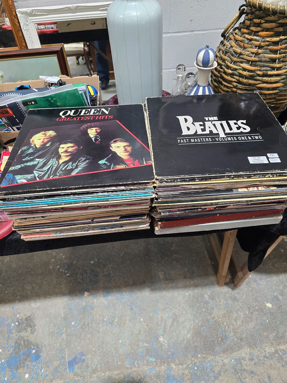 Lot 184: 86 X VARIOUS LPS BEETLES ABBA ETC
