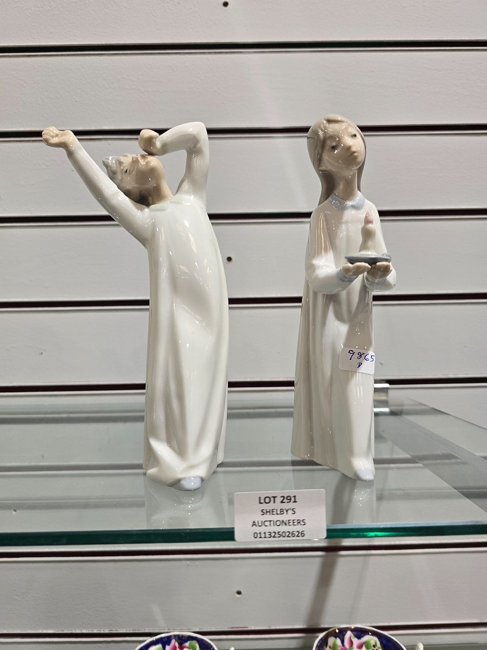 Lot 291: 1 X LLADRO AND 1 X NAO BEDTIME...