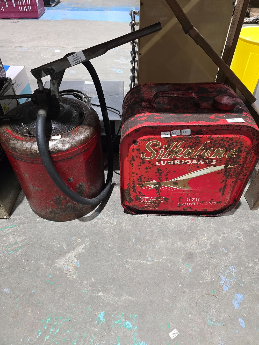 Lot 7: 1 X SILKOLENE LUBRICANTS OIL TIN
