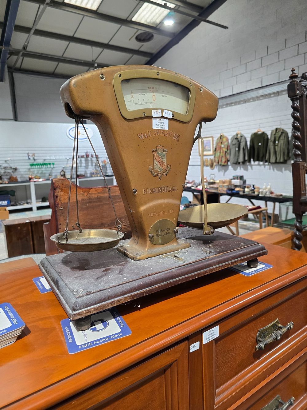 Lot 65: 1 X W A T AVERY LTD BIRMINGHAM...