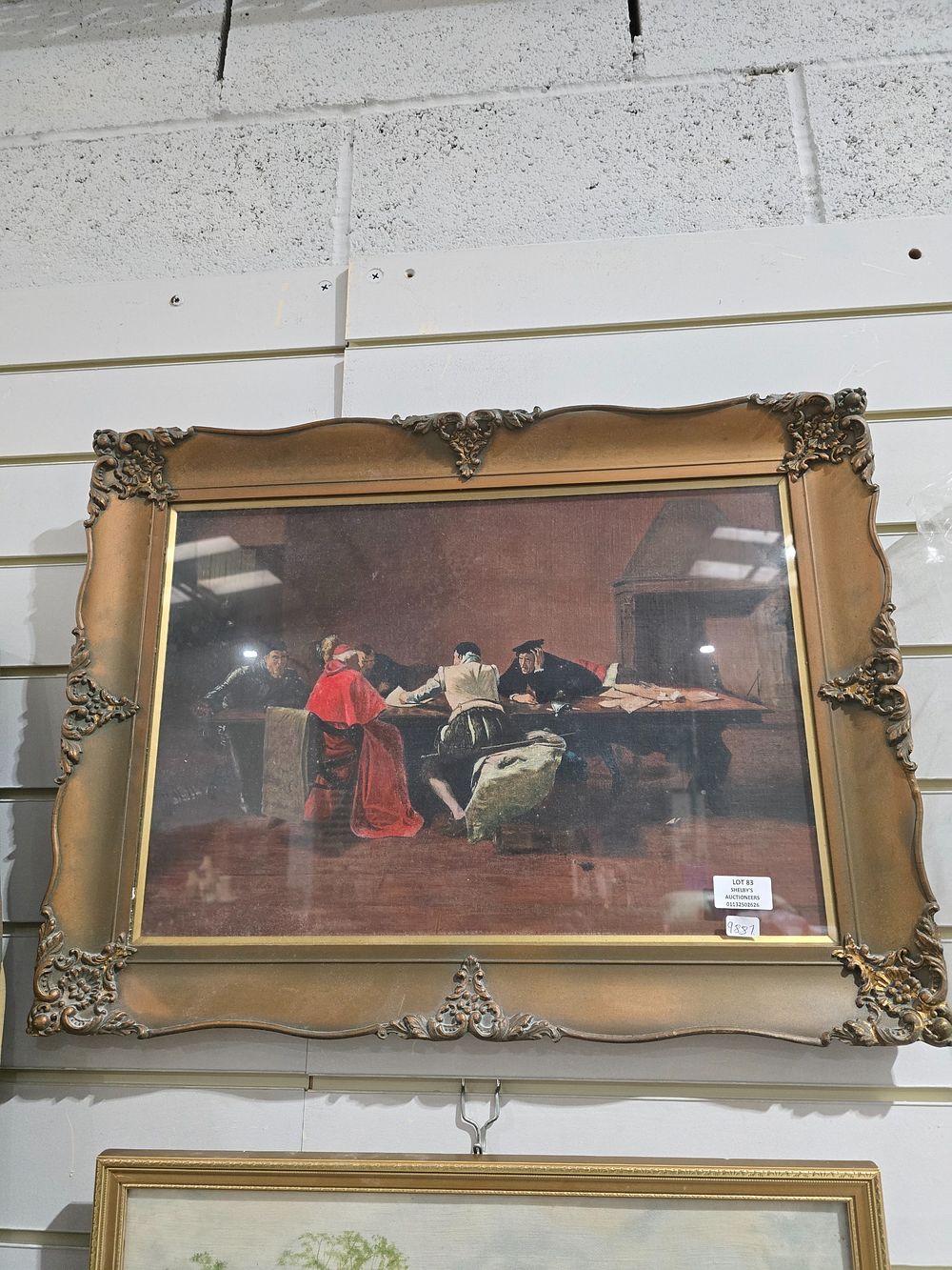 Lot 83: TREASON BY JOHN PETTIE PAINTED BY S COOPER