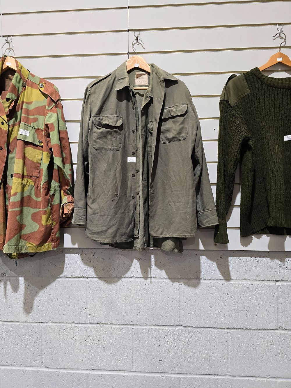 Lot 93: 2 X ARMY EDITION GREEN SHIRTS