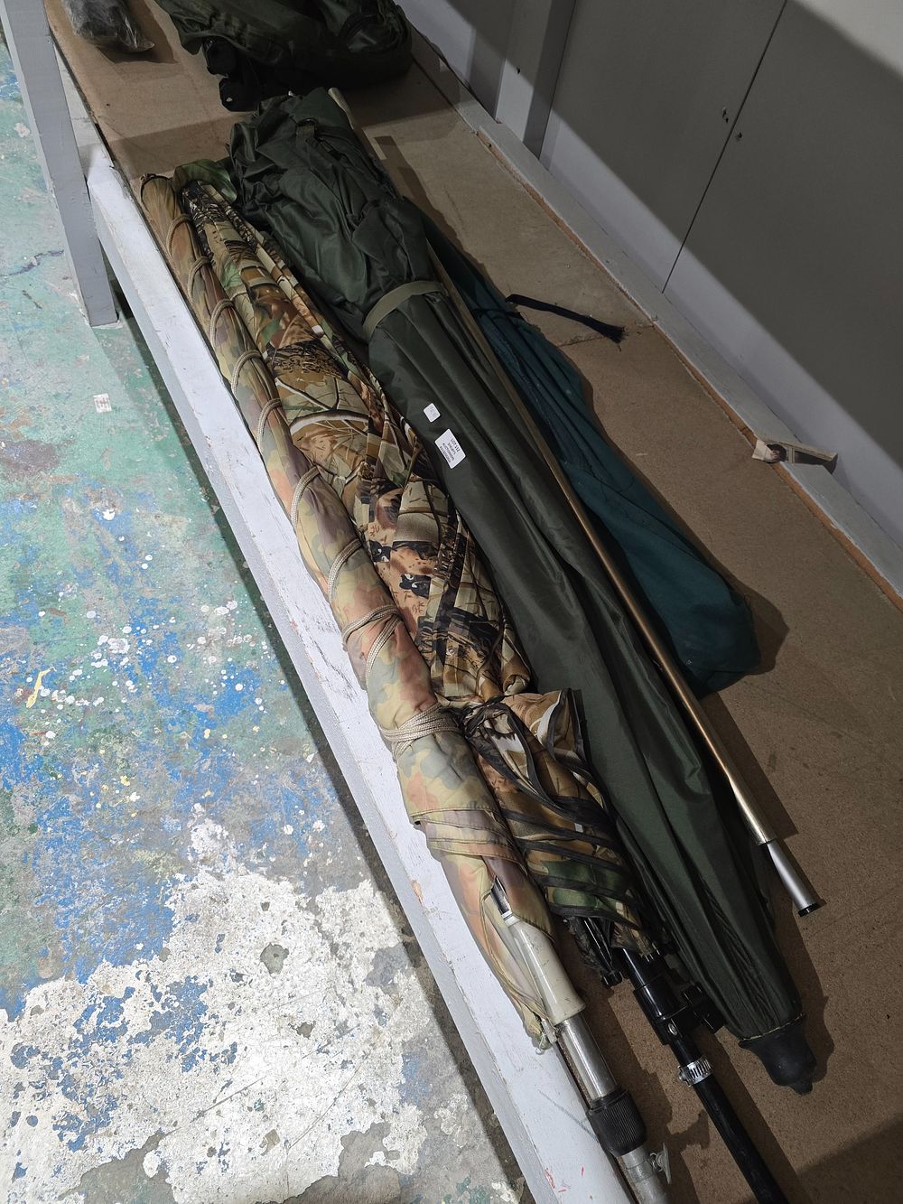 Lot 112: 3 X VARIOUS FISHING UMBRELLAS