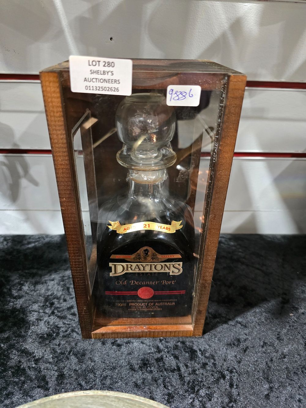 Lot 280: 1 X BOTTLE OF DRAYTONS 21 YEAR AGED...