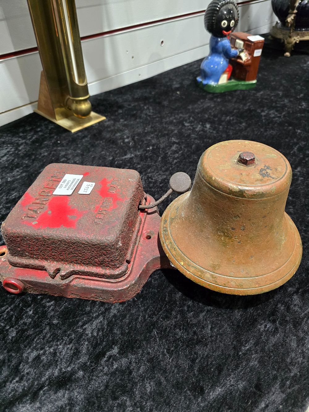 Lot 285: 1 X VINTAGE TANGET ALARM BELL