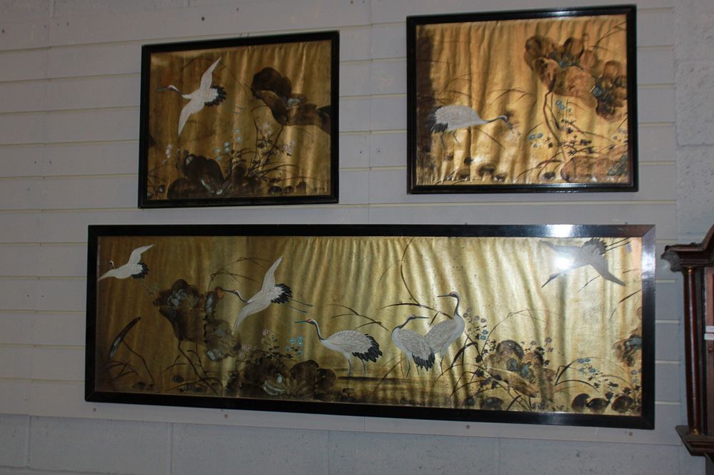 Lot 65: 1 X JAPANESE SCHOOL LATE 19TH CENTURY STUDY...