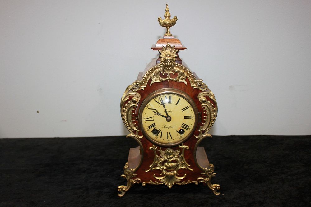 Lot 160: 1 X COATS BRADFORD REPRODUCTION FRENCH STYLE MANTLE...